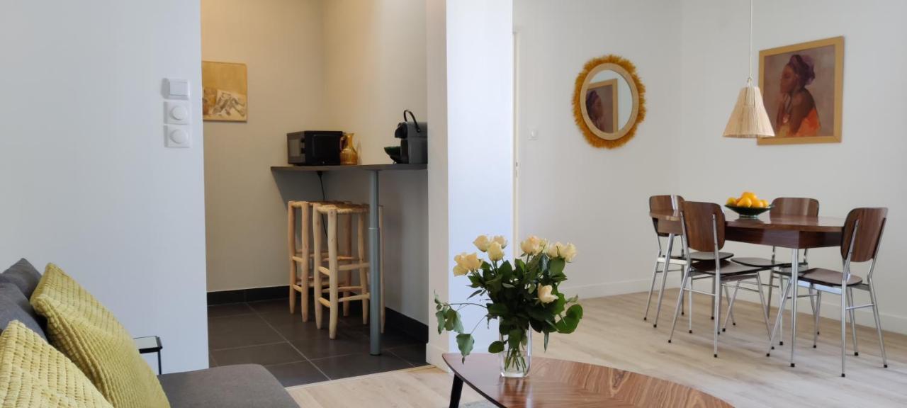 Bel Appartement Refait A Neuf, Deco Raffinee, Fibre, Bureau, Calme Tours Kültér fotó
