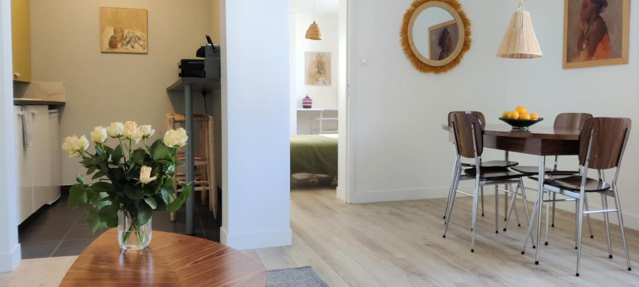 Bel Appartement Refait A Neuf, Deco Raffinee, Fibre, Bureau, Calme Tours Kültér fotó